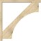 Ekena Millwork Westlake Block Rough Sawn Bracket w/ Offset Brace, Douglas Fir, 4"W x 40"D x 40"H BKT0402X40X40WTL05RDF - alternate 3